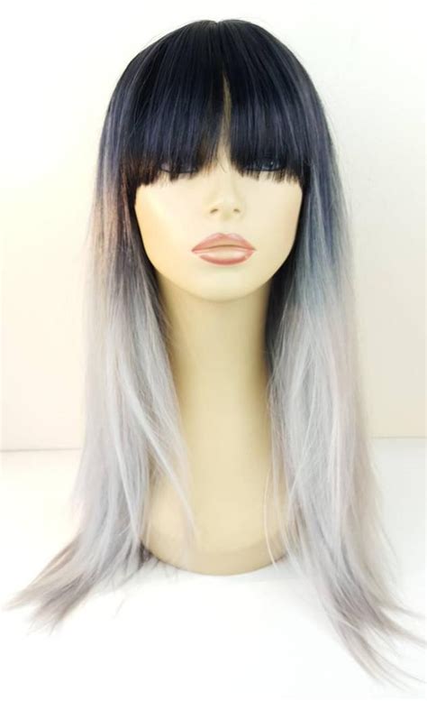 black ombre wig